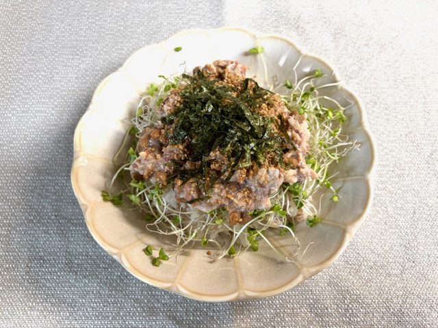 火を使わず手軽に腸活！簡単「サバ納豆丼」