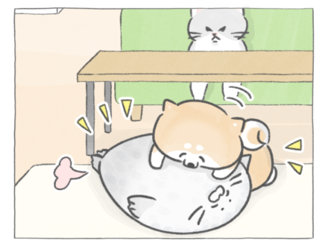 【四コマ漫画】vol.201｜入りたい…でもためらう！”ウズウズ”が止まらない瞬間