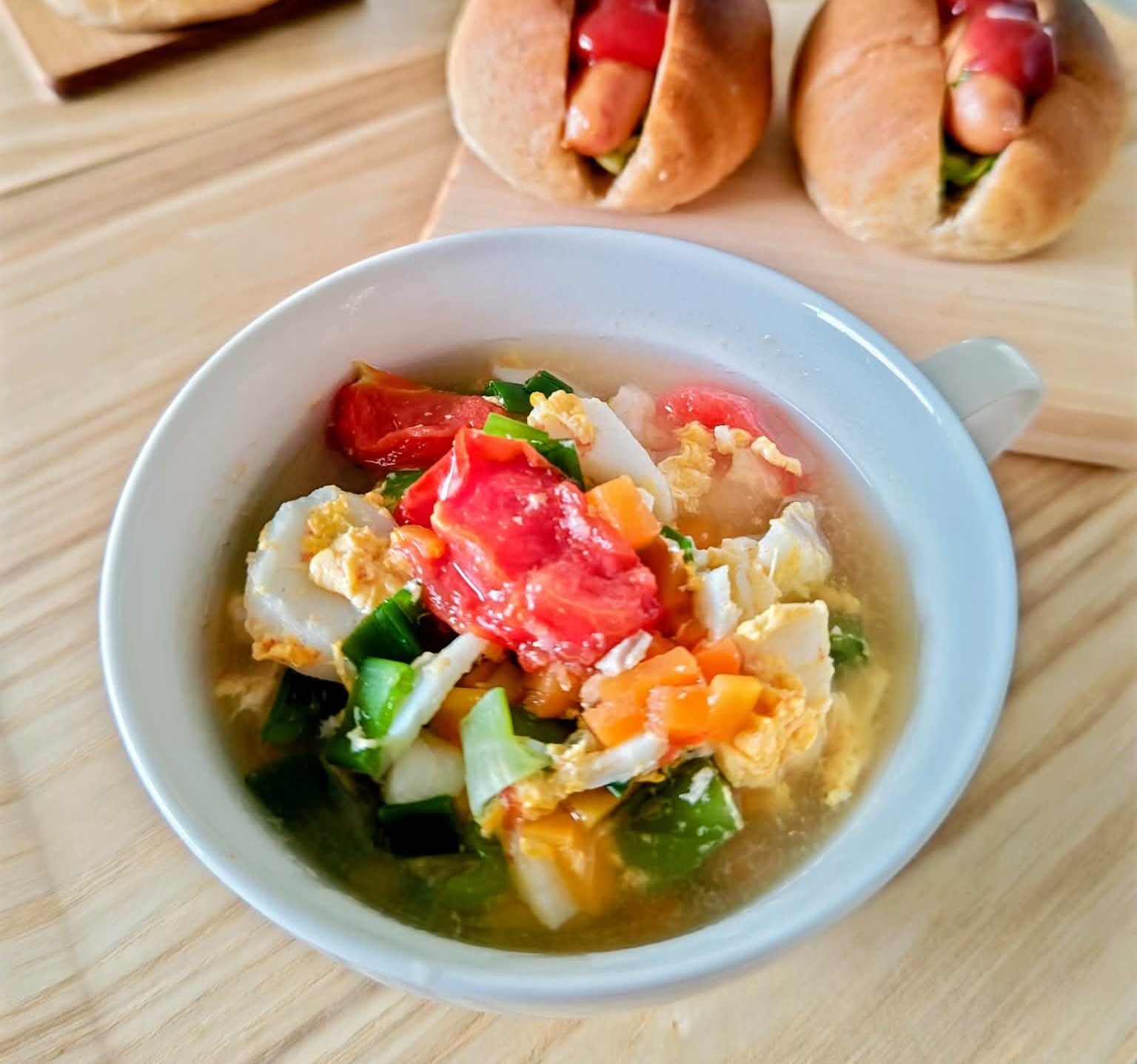 塩だけでおいしい！体調管理におすすめ「具だくさんスープ」