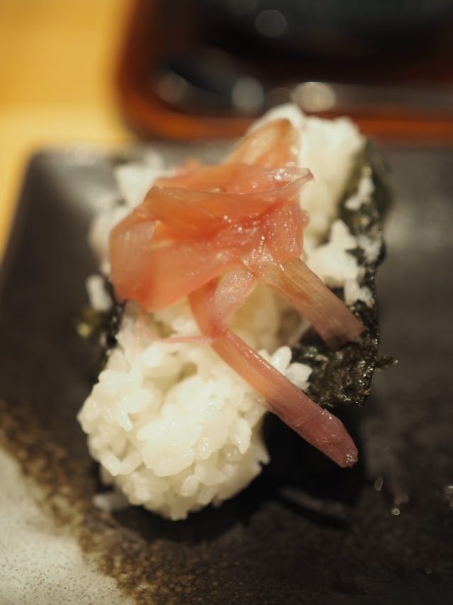 にょうがの土佐漬け