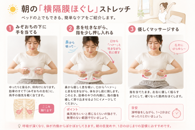 横隔膜ほぐし