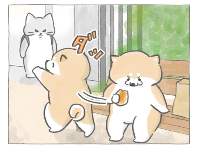 【四コマ漫画】vol.203｜通りかかっただけなのに…!?“強制参加”のまさかの展開