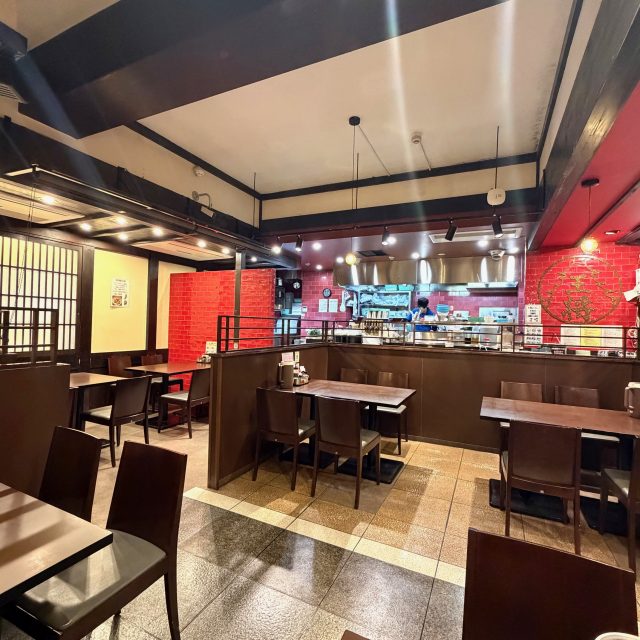 大阪王将 天満橋店 店内