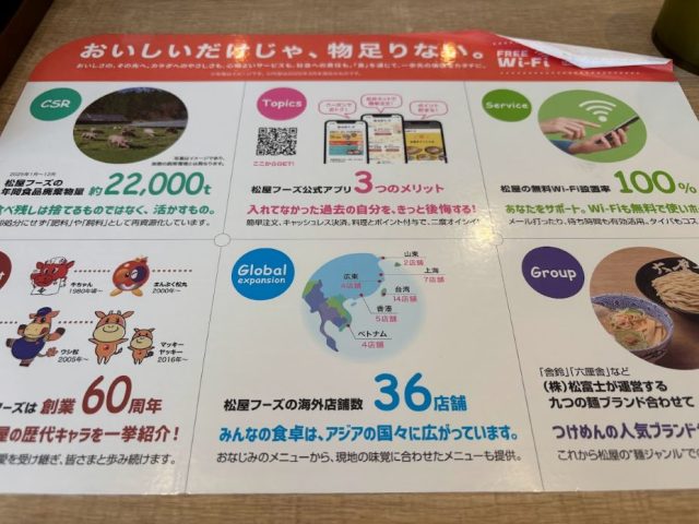 松のや 説明