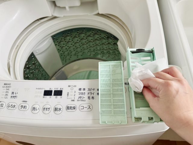 洗濯機の糸くずフィルター