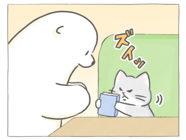 【四コマ漫画】vol.204｜その反応、気になる…！おすすめ本あるある