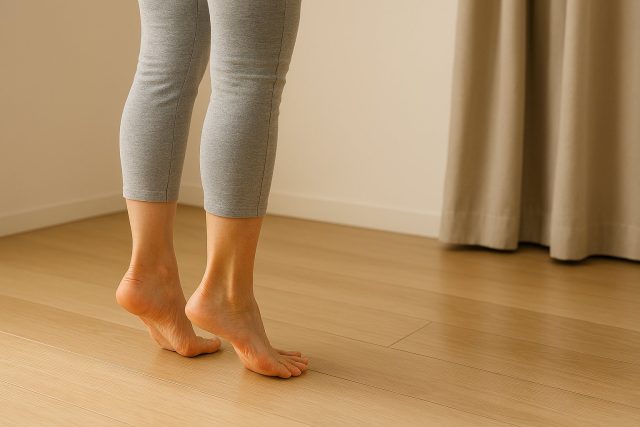 かかと上げ