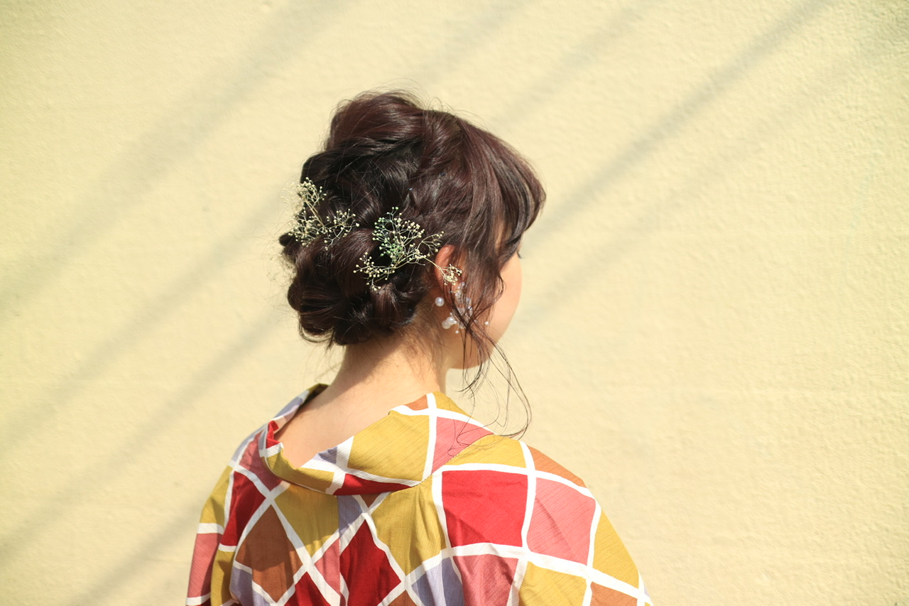 浴衣に似合う髪型は?美容師おすすめの夏ヘアアレンジ3選