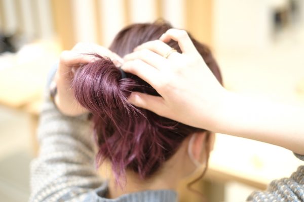 簡単ヘアアレンジ