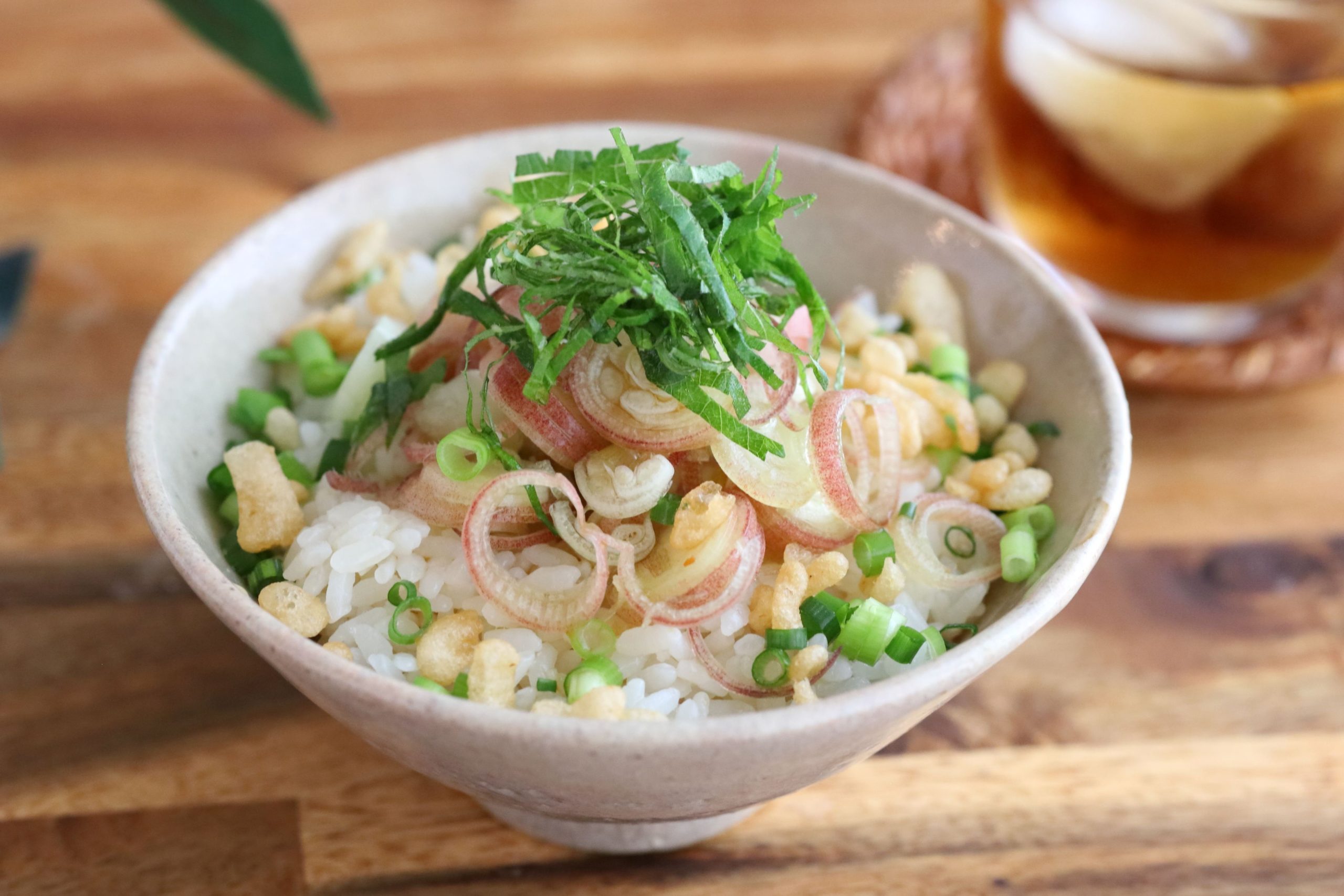 3分で完成♪爽やか「薬味まみれのぶっかけごはん」