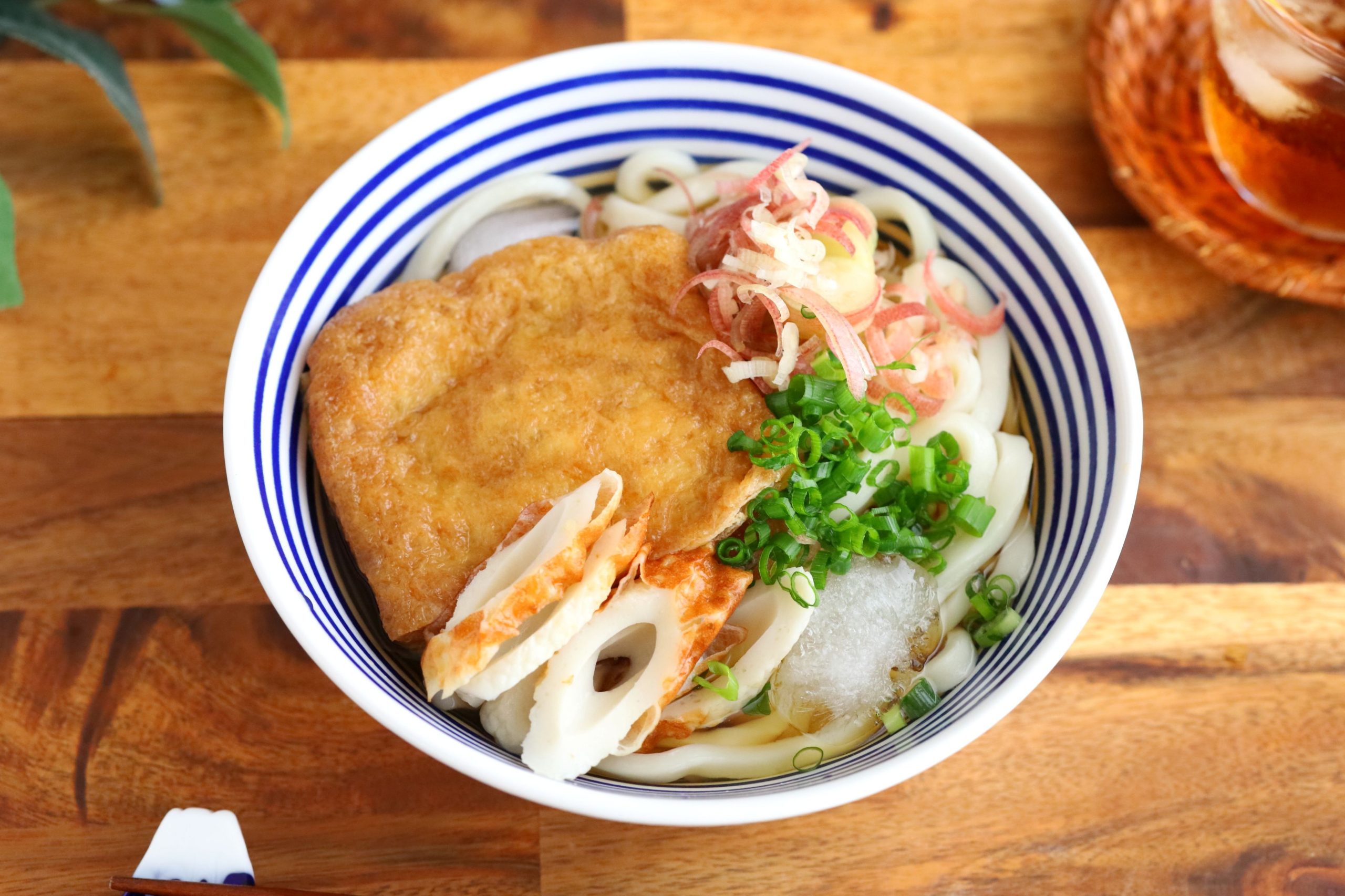 レンジで簡単！しみじゅわお揚げが絶品♪「冷やしきつねうどん」