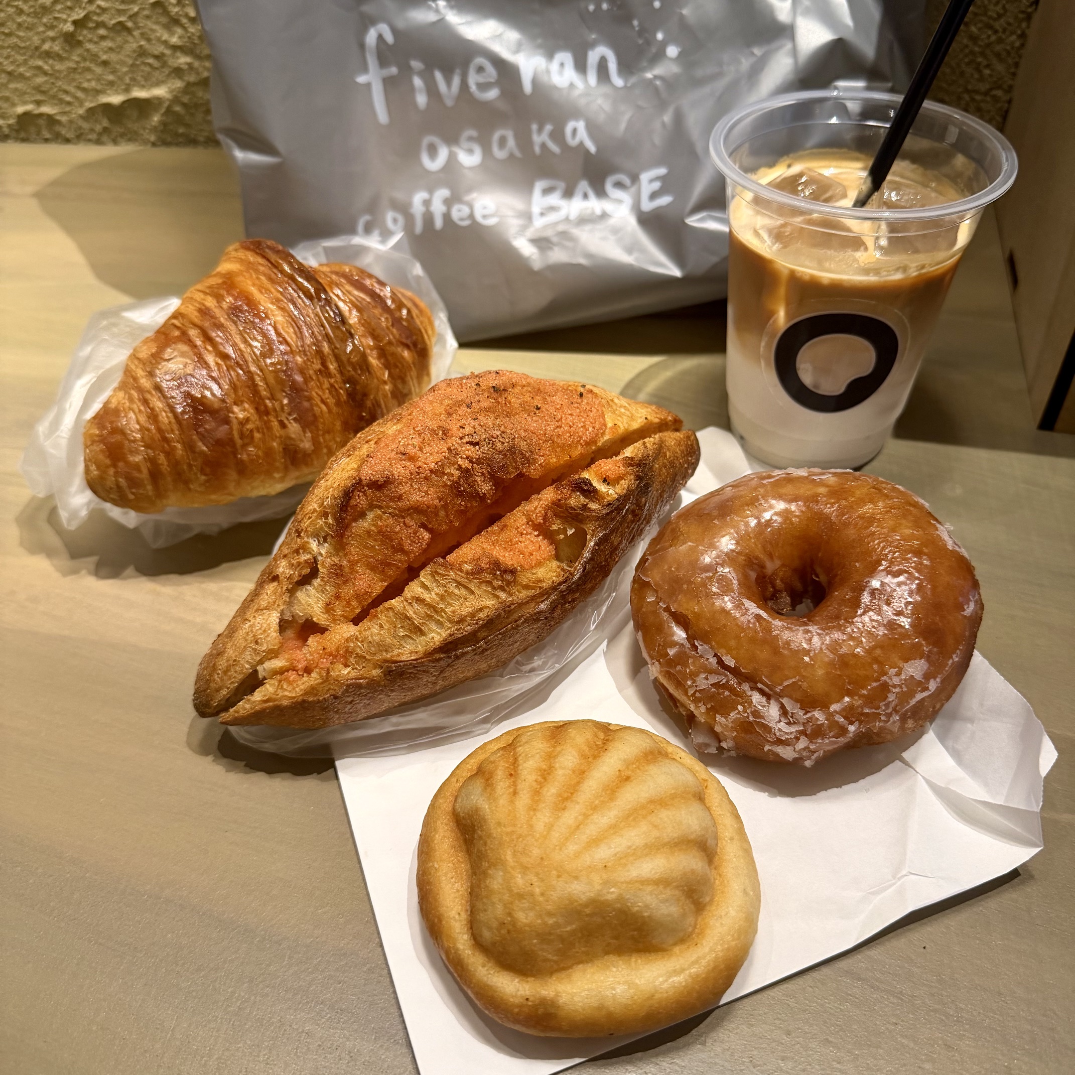【大阪・梅田】朝7時半オープン！京都の人気ベーカリーが大阪駅ナカに登場@fiveran osaka Coffee BASE