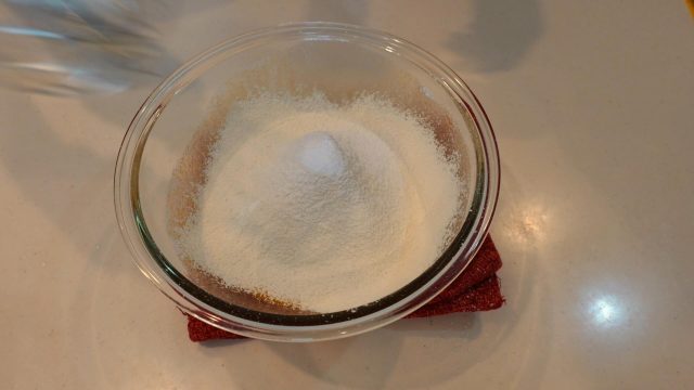ボウルに入れた材料