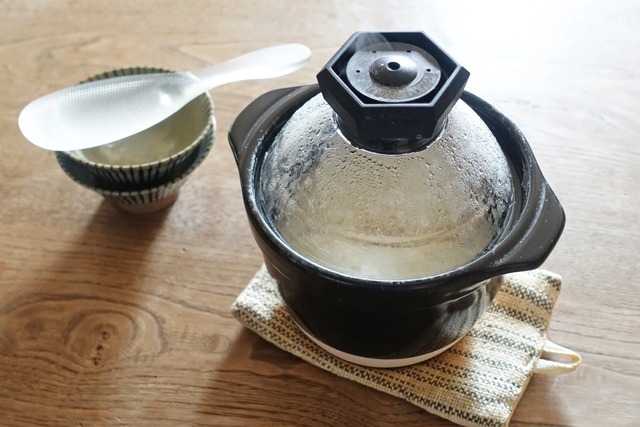 HARIO（ハリオ） フタがガラスのご飯釜 1～2合
