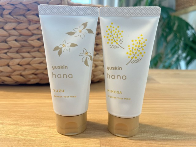 混ぜると「レモンティー」の香りに！？ 高保湿なのにベタつきにくい「ユースキン hana」